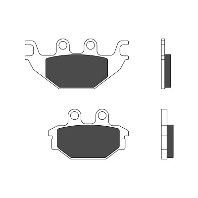 PASTILHAS DE FREIO BREMBO 07GR81SP