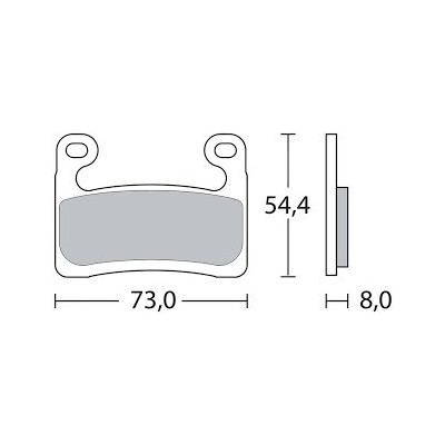 PASTILHAS DE FREIO BREMBO 07GR90SR
