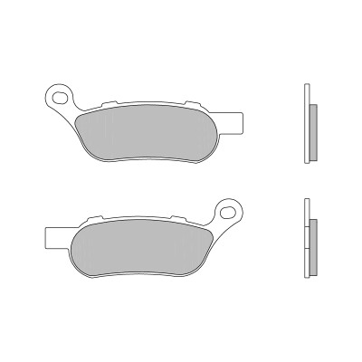 PASTILHAS DE FREIO BREMBO 07HD07SP
