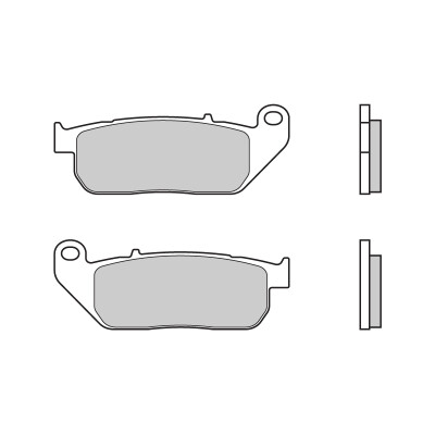 PASTILHAS DE FREIO BREMBO 07HD13SA