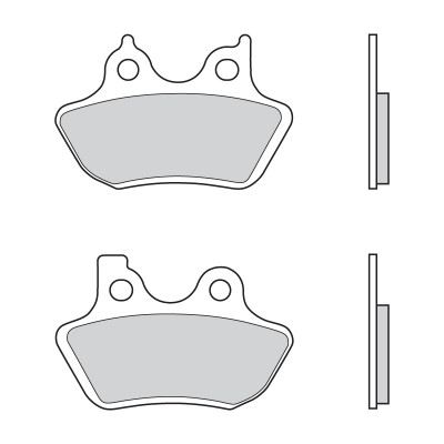 PASTILHAS DE FREIO BREMBO 07HD16SP
