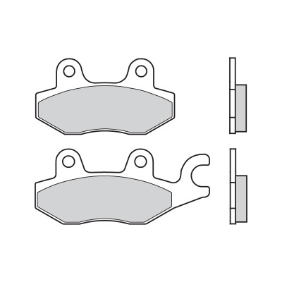 PASTILHAS DE FREIO BREMBO 07HO4008