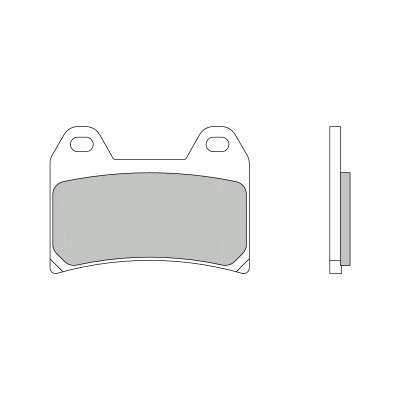 PASTILHAS DE FREIO BREMBO 07HO47CC