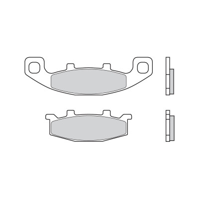 PASTILHAS DE FREIO BREMBO 07KA09SP