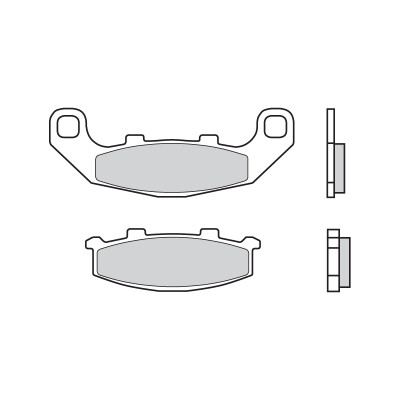 PASTILHAS DE FREIO BREMBO 07KA11SP