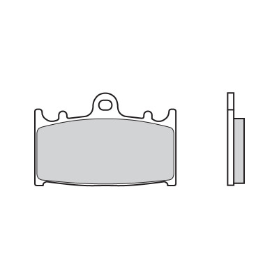 PASTILHAS DE FREIO BREMBO 07KA13RC