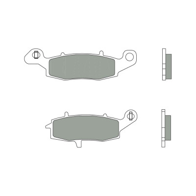 PASTILHAS DE FREIO BREMBO 07KA15CC