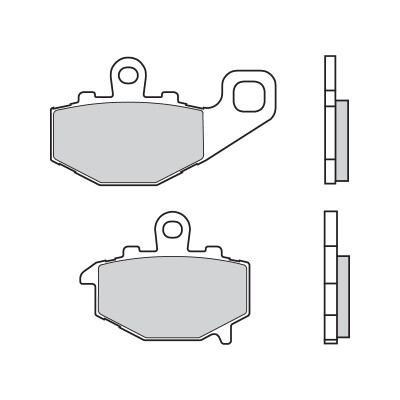 PASTILHAS DE FREIO BREMBO 07KA16SP