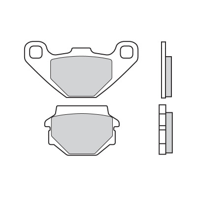 PASTILHAS DE FREIO BREMBO 07KS04SX