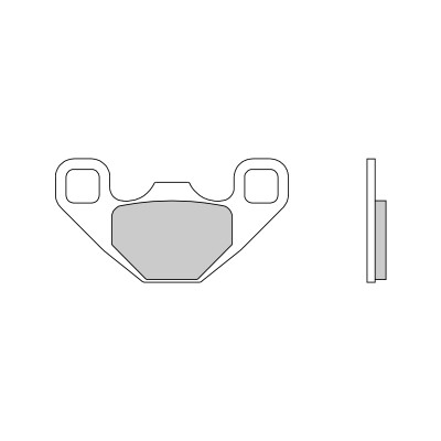 PASTILHAS DE FREIO BREMBO 07PO13SD