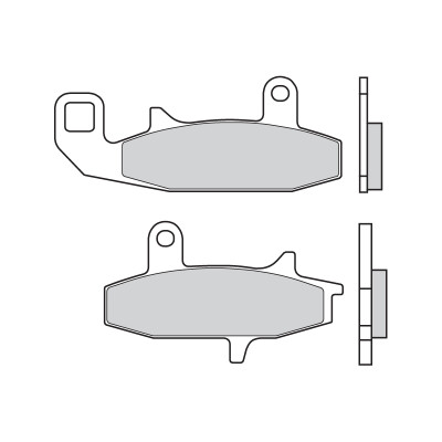 PASTILHAS DE FREIO BREMBO 07SU1509