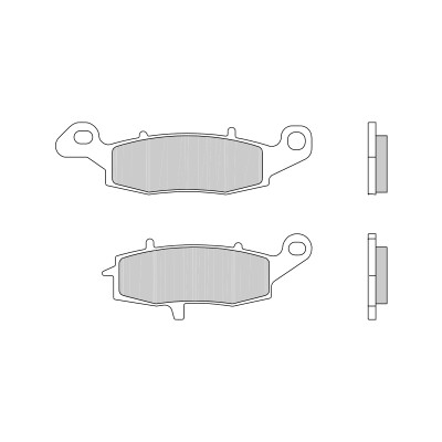 PASTILHAS DE FREIO BREMBO 07SU16CC