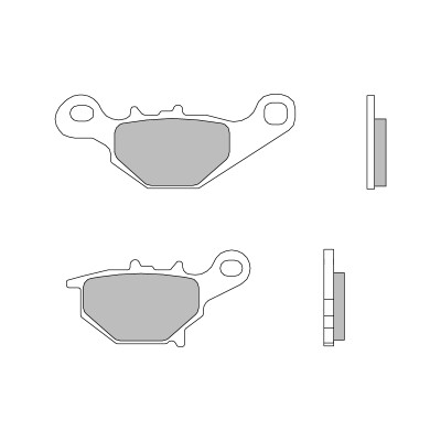 PASTILHAS DE FREIO BREMBO 07SU31SD