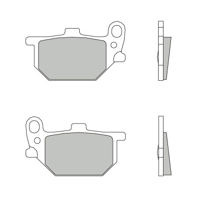 PASTILHAS DE FREIO BREMBO 07YA0413