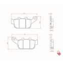 J.BRAKE PASS BR3073 BRENTA