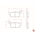 J.BRAKE PASS BR3087 BRENTA