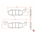 J.BRAKE PASS BR3091 BRENTA