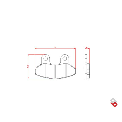 J.BRAKE PASS BR3149 BRENTA