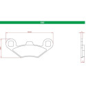 J.BRAKE PASS BR3157 BRENTA