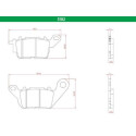J.BRAKE PASS BR3182 BRENTA