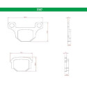 J.BRAKE PASS BR3187 BRENTA