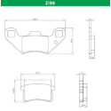 J.BRAKE PASS BR3199 BRENTA