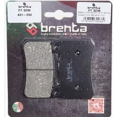 J. PASTILHA DE FREIO BR3236 BRENTA