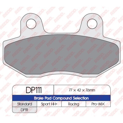 J. PASTILHA DE FREIO DP111