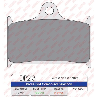 J. PASTILHA DE FREIO DP213