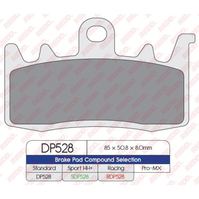 J. PASTILHA DE FREIO DP528