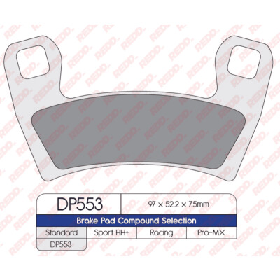 J. PASTILHA DE FREIO DP553