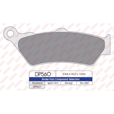 J. PASTILHA DE FREIO DP560