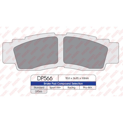 J. PASTILHA DE FREIO DP566