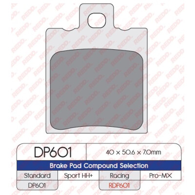 J. PASTILHA DE FREIO DP601