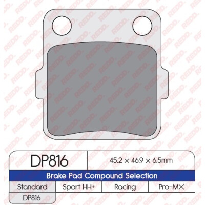 J. PASTILHA DE FREIO DP816