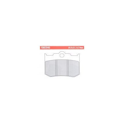 PASTILHA DE FREIO J.FDB2040P FERODO