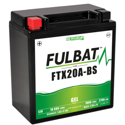 BATERIA DE GEL FULBAT FTX20A-BS