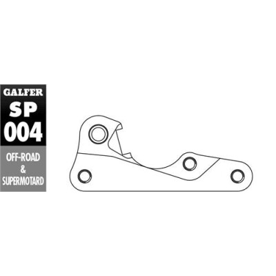SUPORTE PARA PINÇA YAMAHA 270 GALFER