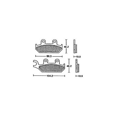 DISCO DE FREIO NG 650 150X45X3