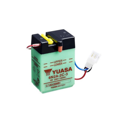 BATERIA YUASA 6N2A-2C-3 CM