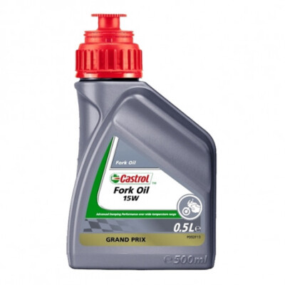 Óleo para suspensão Castrol SAE 15 - Óleo para suspensão de motocicleta 0,5L