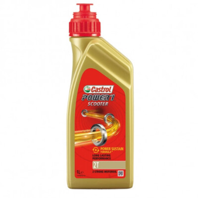 Óleo para motocicleta Castrol Power 1 Scooter 2T 1L
