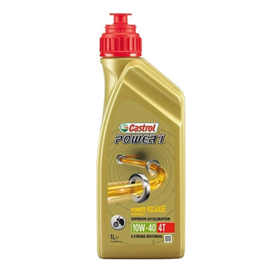 Óleo Castrol Power 1 para motocicletas 4T 10W40 1L
