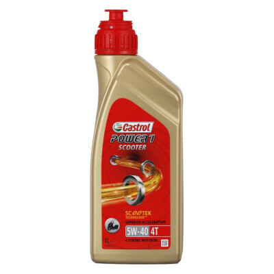 Óleo Castrol Power1 Scooter 4T 5W-40 para motocicletas, 1 litro