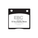 Pastilhas de freio orgânicas EBC FA036