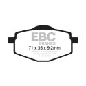 Pastilhas de freio orgânicas EBC FA101