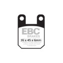 Pastilhas de freio orgânicas EBC FA115