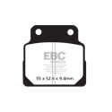 Pastilhas de freio orgânicas EBC FA122
