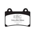 Pastilhas de freio sinterizadas EBC Sportbike FA123HH