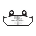 Pastilhas de freio esportivas sinterizadas EBC HH FA124HH